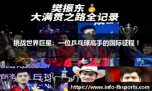 挑战世界巨星：一位乒乓球高手的国际征程 !